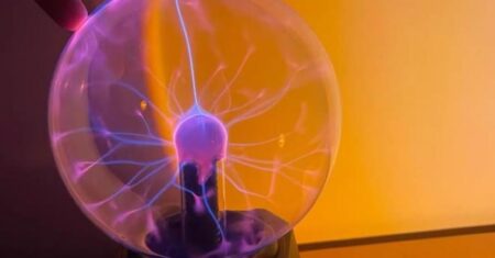 Esfera de plasma eletrostática