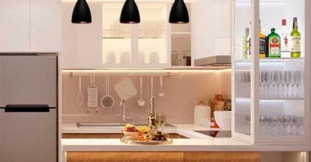 Kit de luminária de cozinha