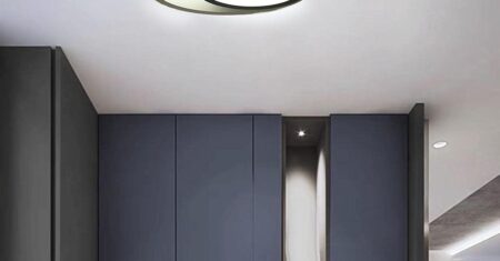 Pendente luminária de teto LED