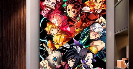 Quadro anime Demon Slayer Kimetsu