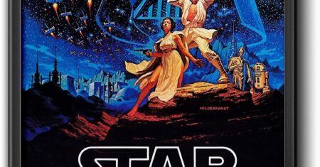 Quadro decorativo de Star Wars