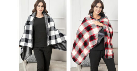 Cobertor elétrico que funciona via USB