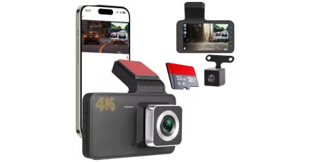 Câmera veicular que grava em 4K sai agora 35% OFF