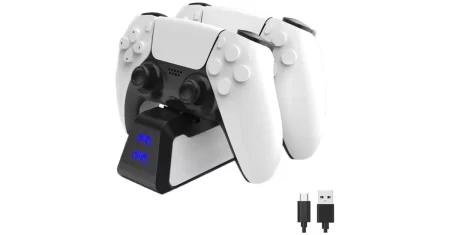 Carregador controle PS5 com display LED sai 59% OFF