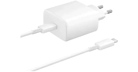 Carregador Samsung original USB-C de 45W sai agora 23% OFF