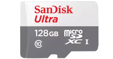 Cartão de memória 128GB SanDisk Ultra sai 22% OFF
