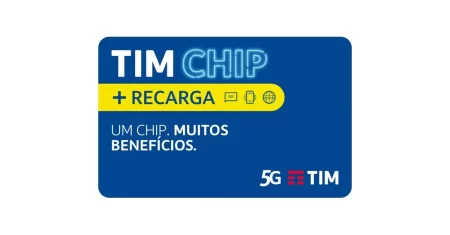 Chip TIM pré pago com recarga sai agora 20% OFF