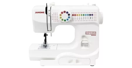 Máquina de costura Janome com 4 tipos de pontos sai 24% OFF