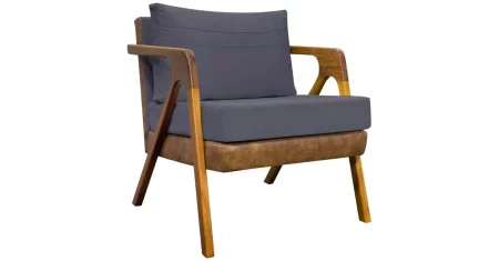 Para sala ou escritório: Poltrona decorativa sai 28% OFF