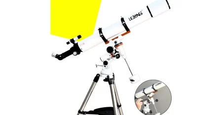 Telescópio 80 mm com tripé e mira sai agora 10% OFF