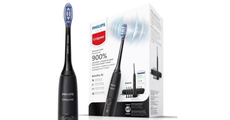 Escova de dente elétrica Philips Colgate SonicPro 70 sai 42% OFF
