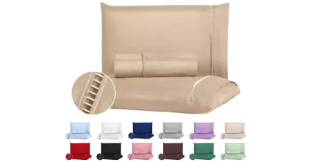 Jogo de lençol Queen com 3 peças sai 40% OFF