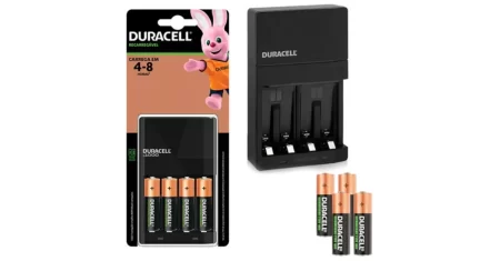 Carregador de pilhas Duracell sai 20% OFF por tempo limitado