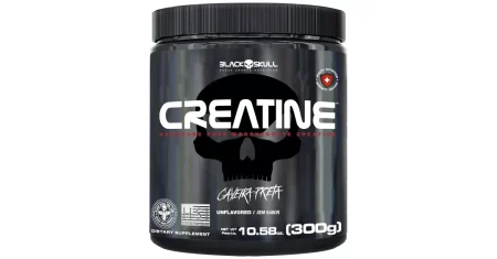 Creatina Black Skull com até 100 porções sai agora 28% OFF