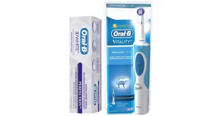 Escova de dente elétrica recarregável Oral-B sai agora 27% OFF