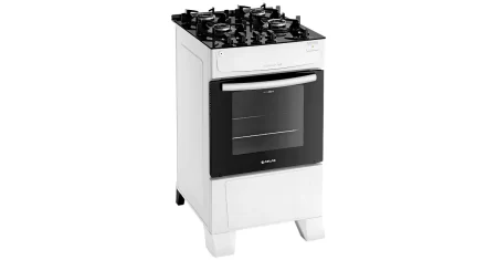 Fogão 4 bocas com acendimento automático sai 21% OFF