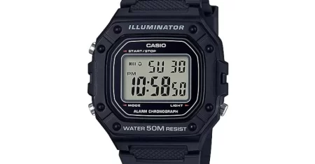Relógio Casio com resistência à água sai agora 33% OFF