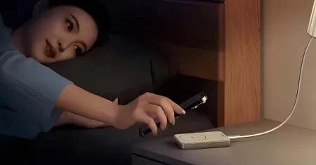 Praticidade: Carregador portátil sem fio de indução turbo