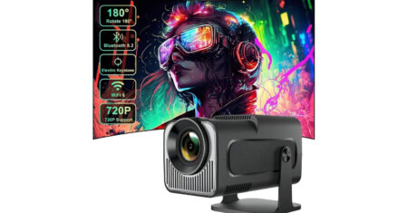 Entretenimento em até 170″: Mini Projetor Magcubic Hy320