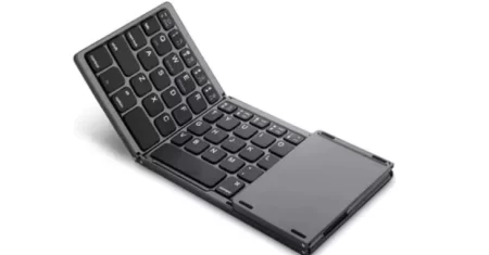 Teclado dobrável portátil: perfeito para viagens