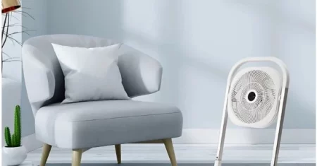 Ventilador portátil de mão carregável compacto