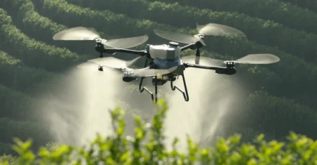 DJI Agras T25 leva pulverização, dispersão e mapeamento ao campo