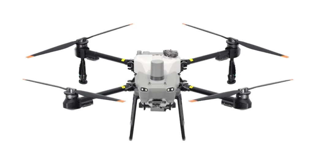 DJI AGRAS T25 leva pulverização, dispersão e mapeamento ao campo