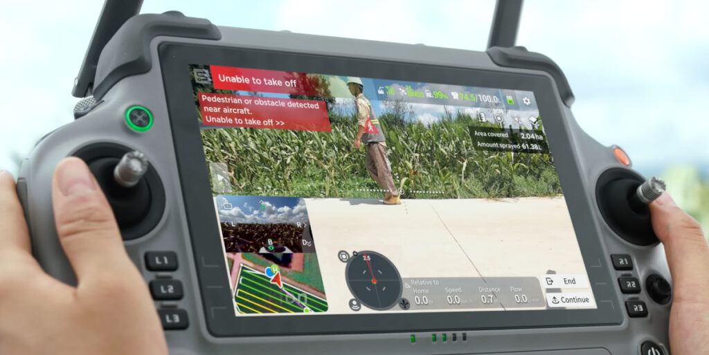 DJI Agras T100: o drone agrícola para grandes operações