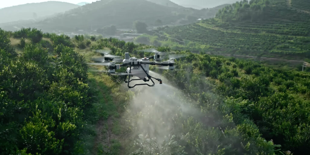 DJI Agras T100: o drone agrícola para grandes operações