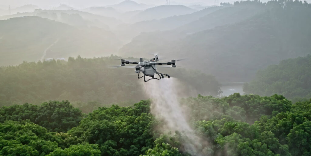 DJI Agras T100: o drone agrícola para grandes operações