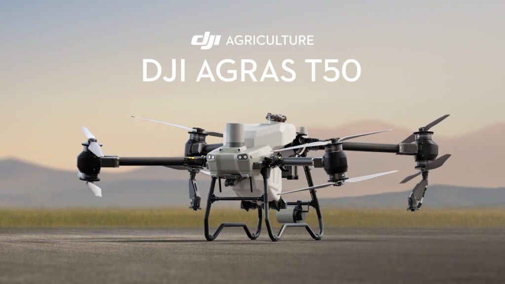 DJI Agras T50: o drone que promete acelerar a lavoura