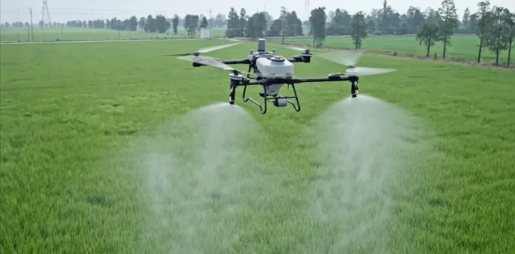 DJI Agras T70P: drone agrícola para pulverização, dispersão e transporte no campo