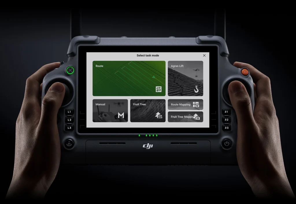 DJI Agras T70P: drone agrícola para pulverização, dispersão e transporte no campo