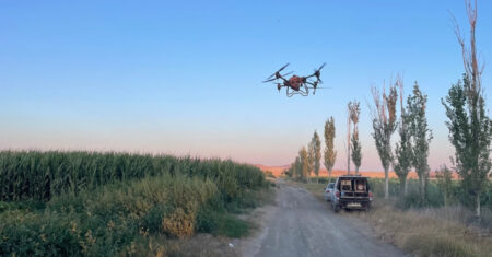 O que revisar no drone pulverizador antes de cada voo